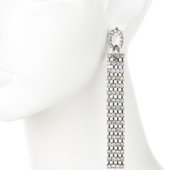 CHLOE & THEODORA BETTY STRAIGHT STRAND EARRINGS - Picture 2 of 4